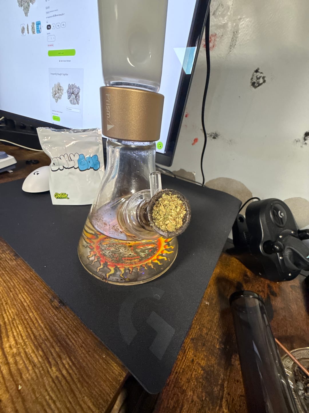 Customer photo review of Snowing Candy IceFlash -THCa Flower