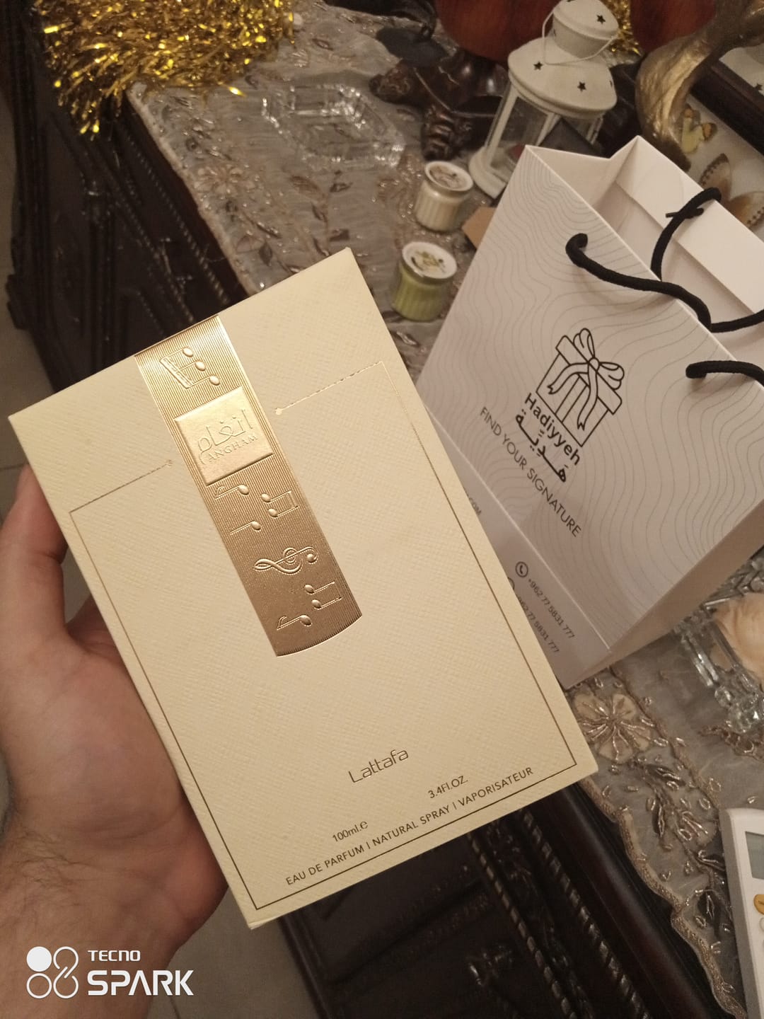 Customer photo review of LATTAFA ANGHAM EDP FOR WOMEN