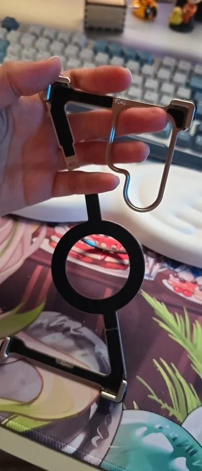 Customer photo review of Titanium Frameless Case for Z Fold & Ultra Series