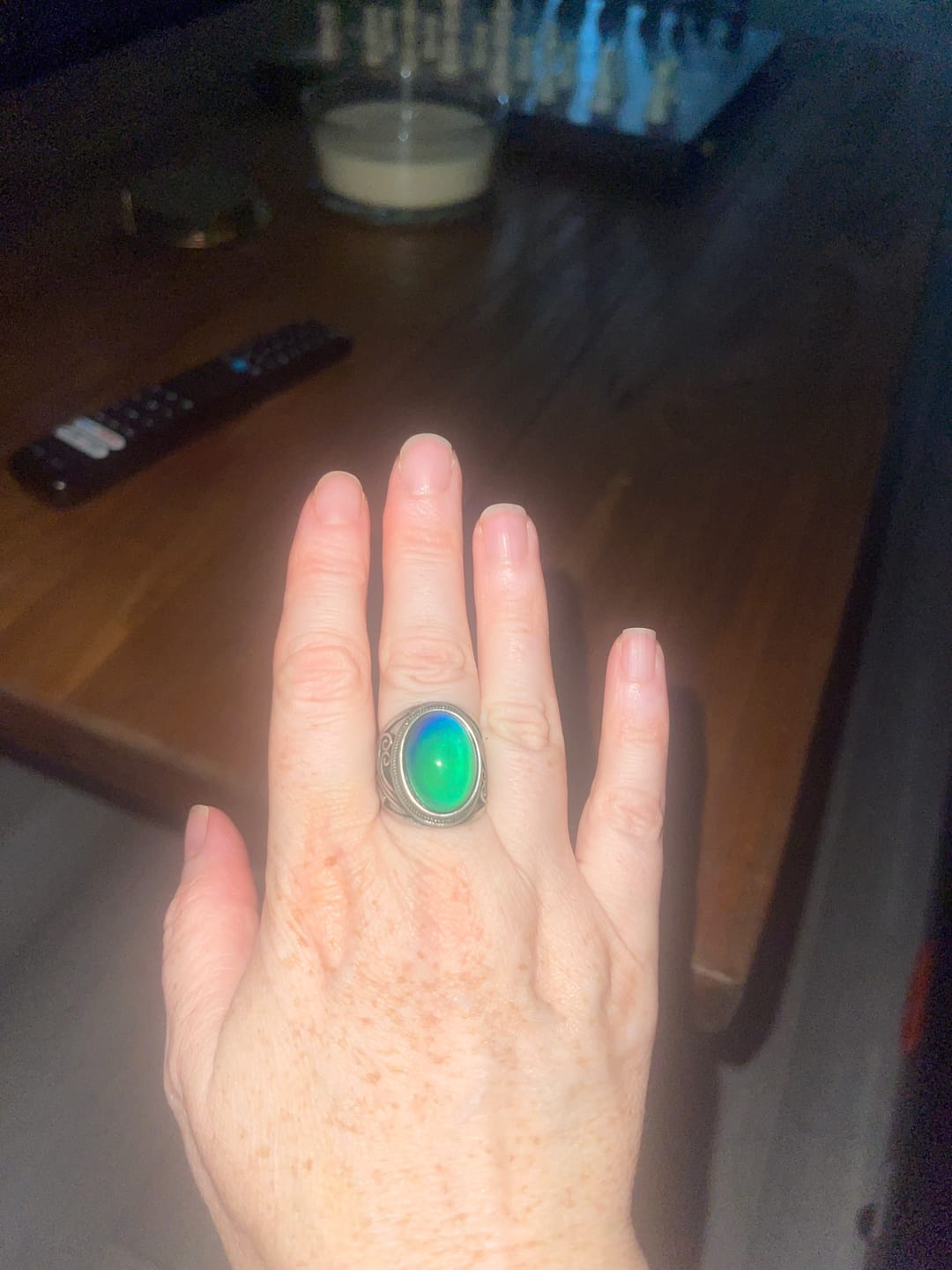 Customer photo review of New-Age Mood Ring
