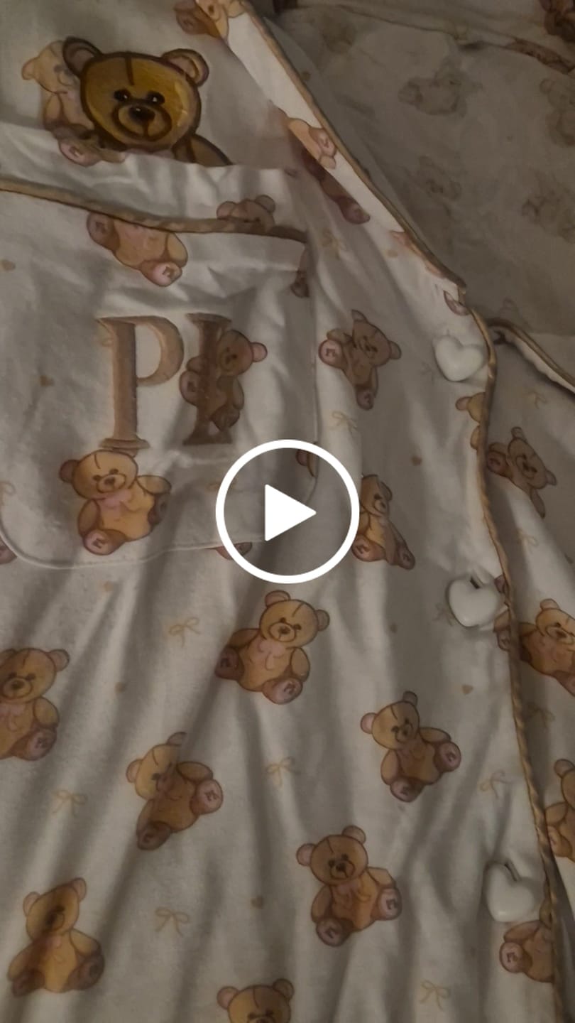 Customer video review of Women's Teddy Bear Pyjamas