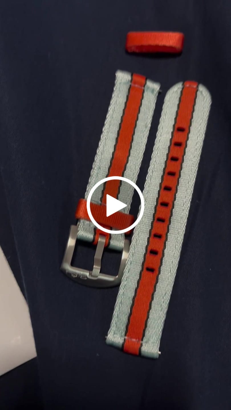 Customer video review of Alpha2 - Racing Stripe - Blue Orange Black