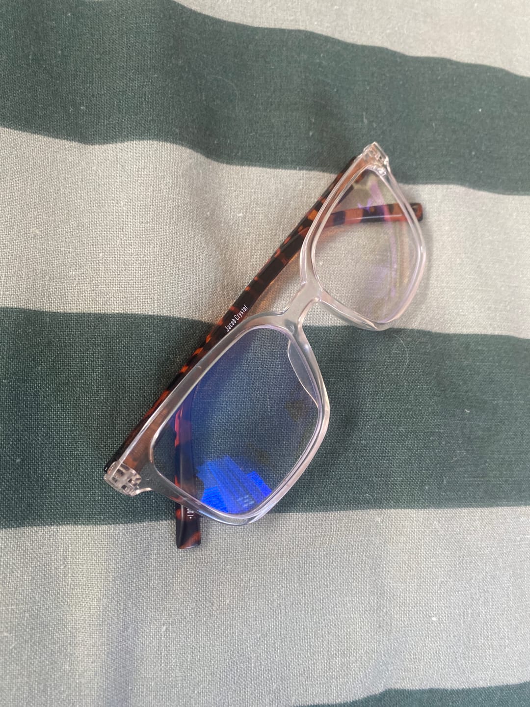 Customer photo review of Jacob Crystal/Tortoise Shell
