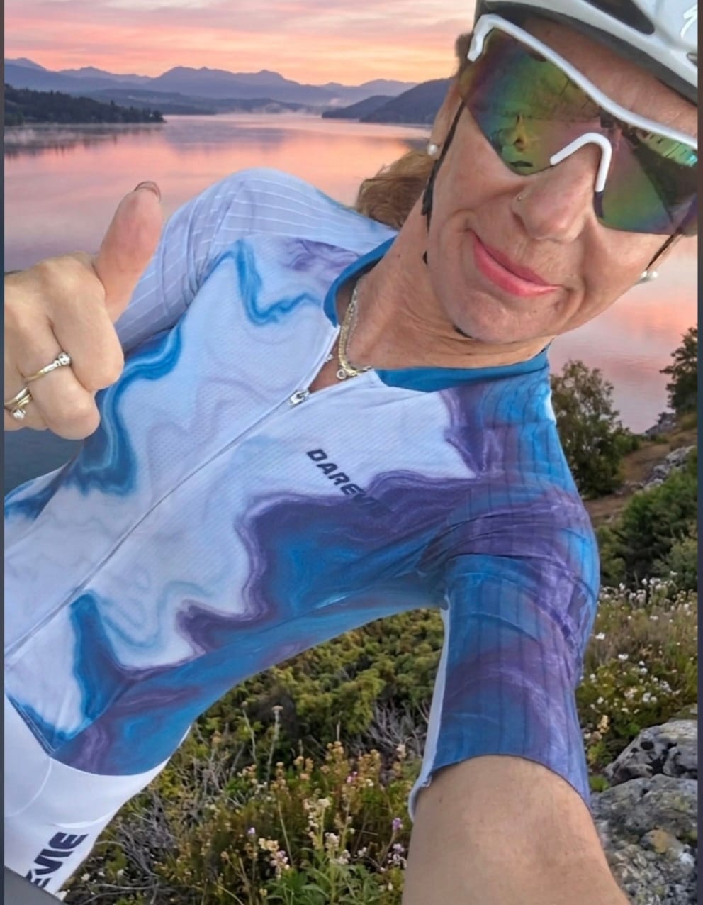 Customer photo review of E.C. LUXRIDE SKINSUIT