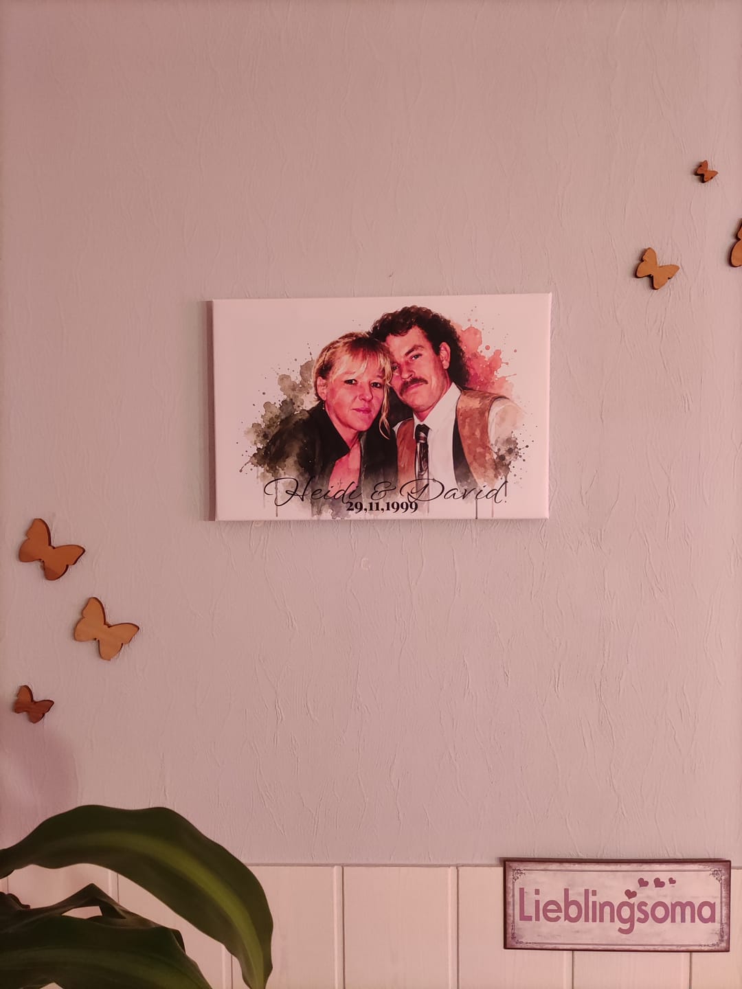 Customer photo review of Euer Foto als Kunstwerk – mit Live-Vorschau, als Poster oder Leinwand