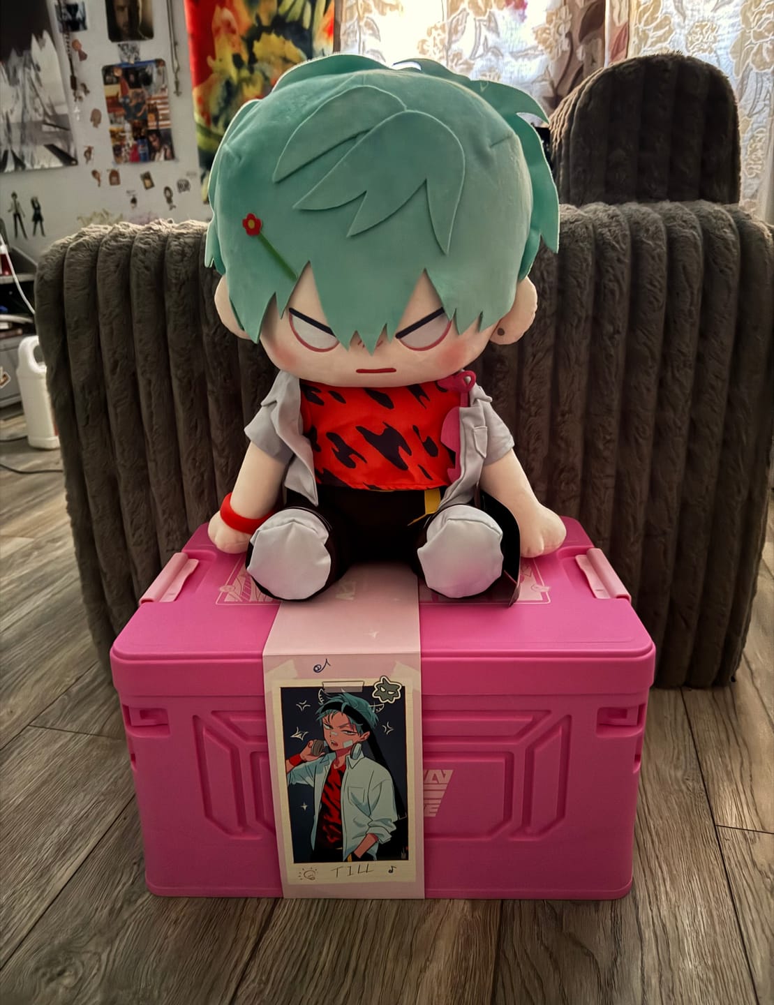 Customer photo review of 【Pre-Order】Alien Stage - Anat High School Series - Seated Plush