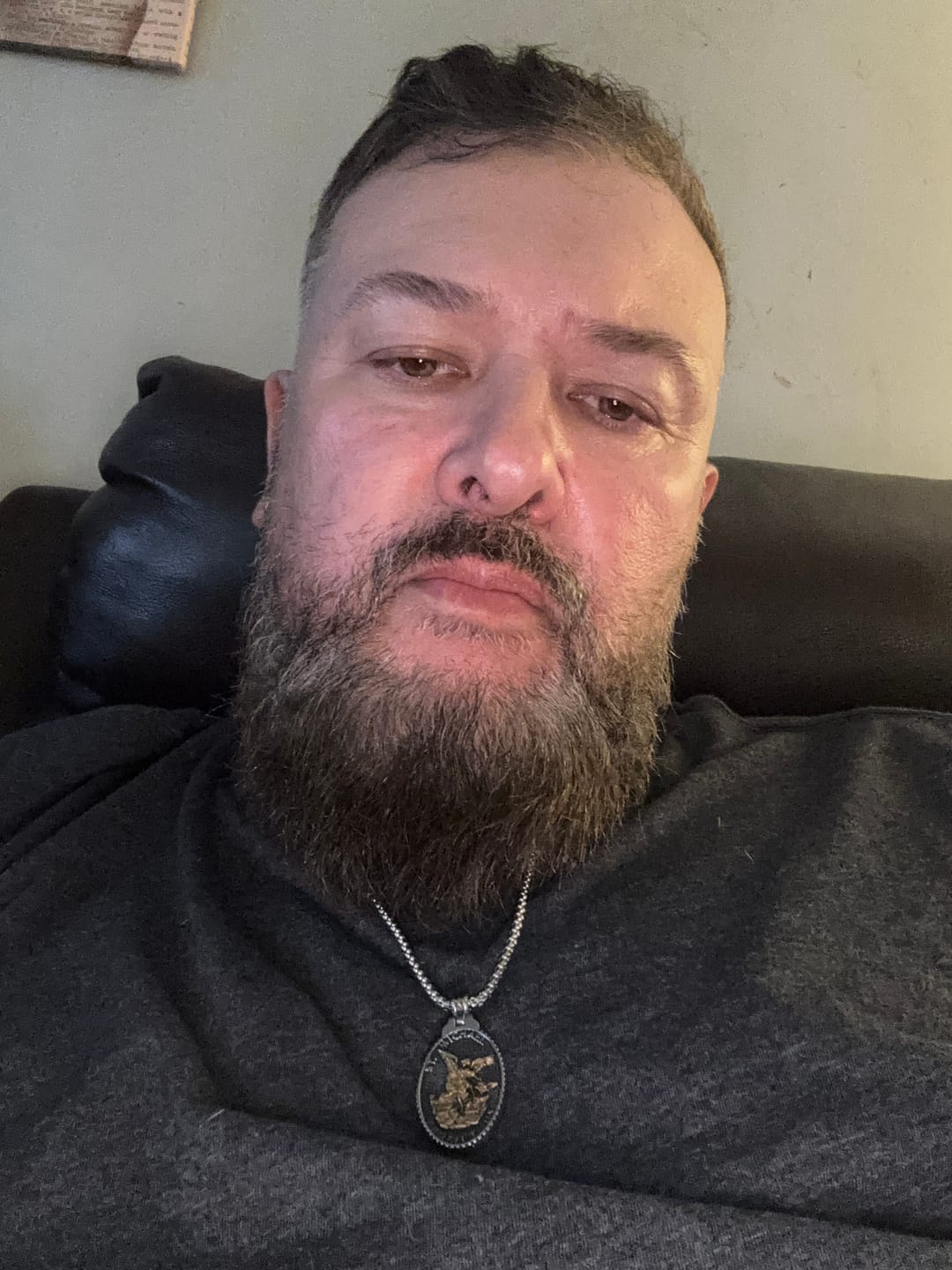 Customer photo review of ST. MICHAELS BADGE.