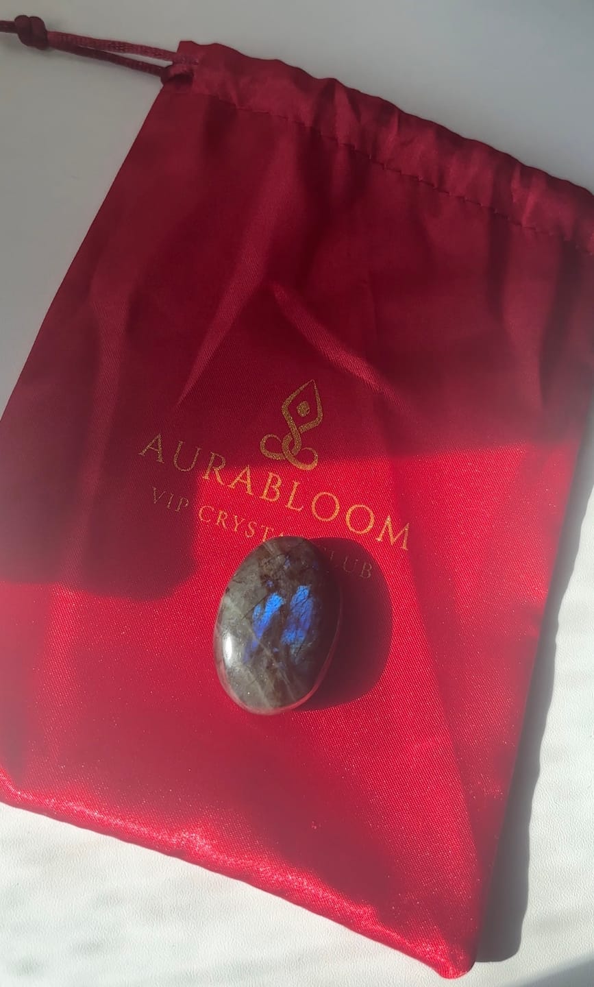 Customer photo review of Labradorite Pocket Stone