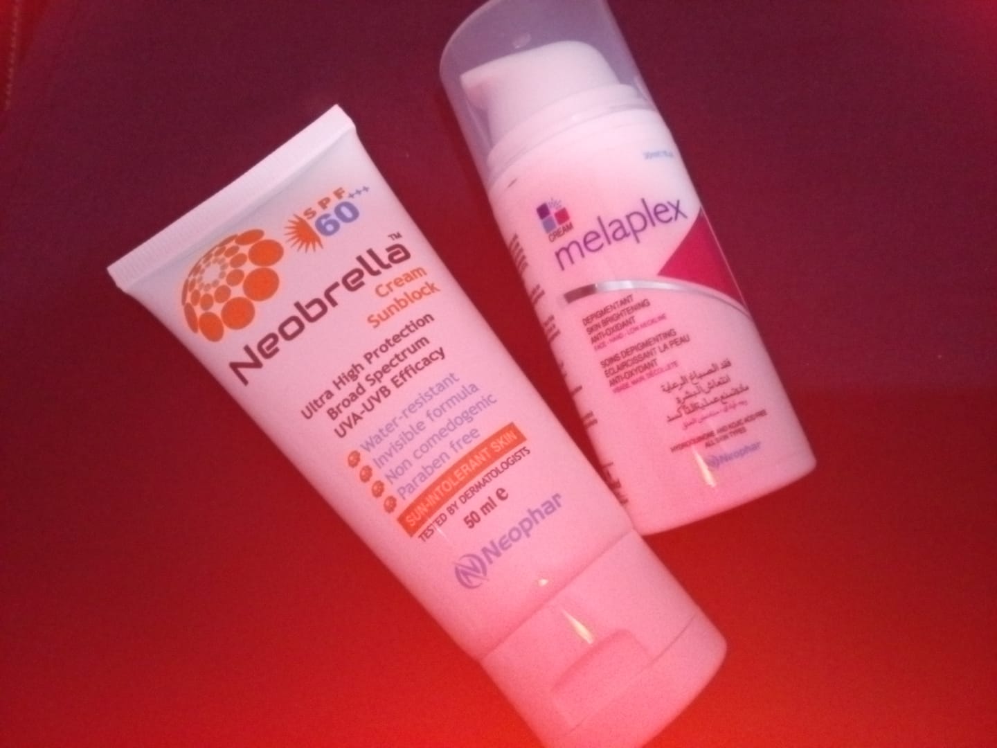 Customer photo review of Melaplex Cream