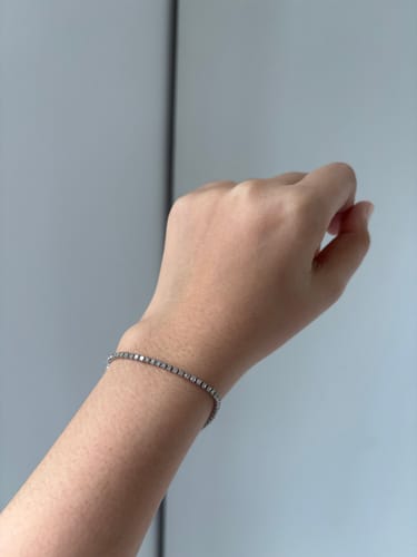 Customer photo review of Ella Tennis Bracelet
