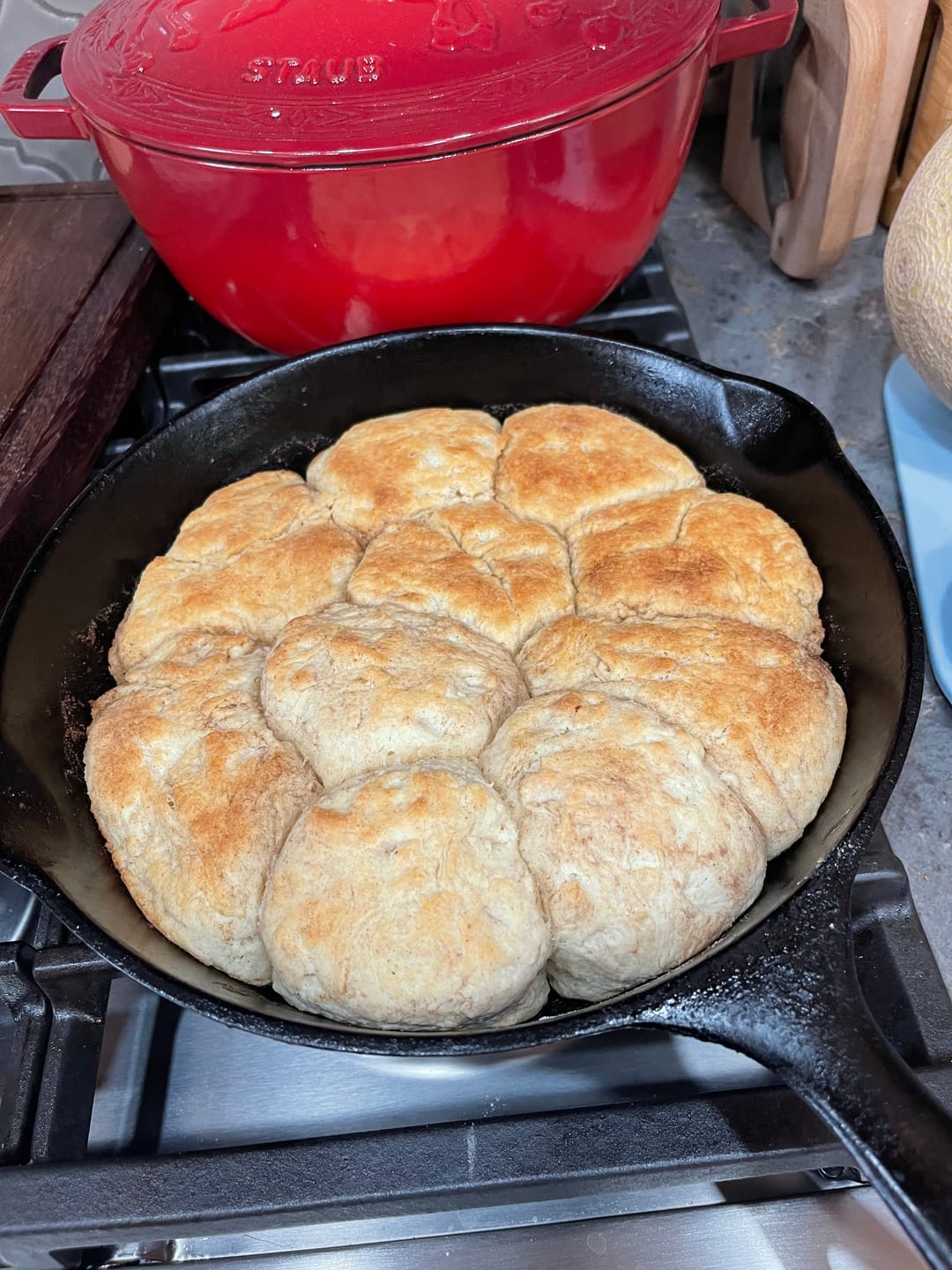 Customer photo review of Cousin T's 250th Anniversary Pancake & Waffle Mix