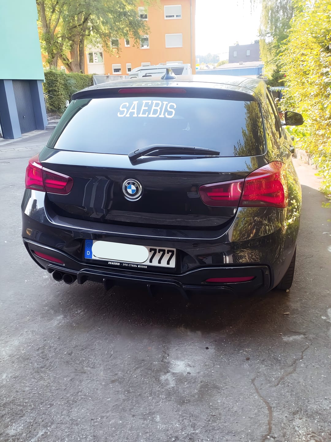 Customer photo review of SAEBIS® 2er SET Auto Kennzeichenhalter