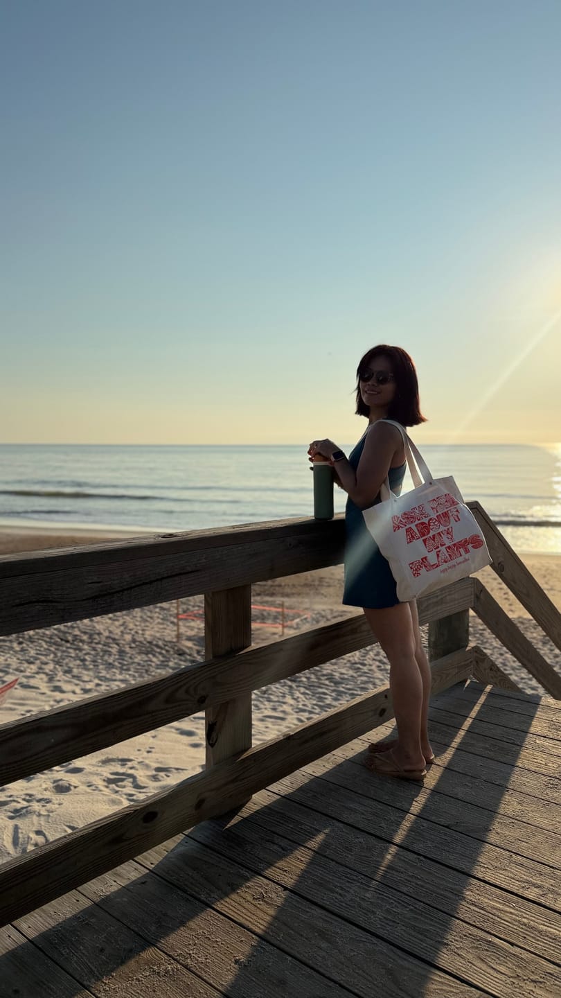 Customer photo review of Ask Me About My Plants Tote