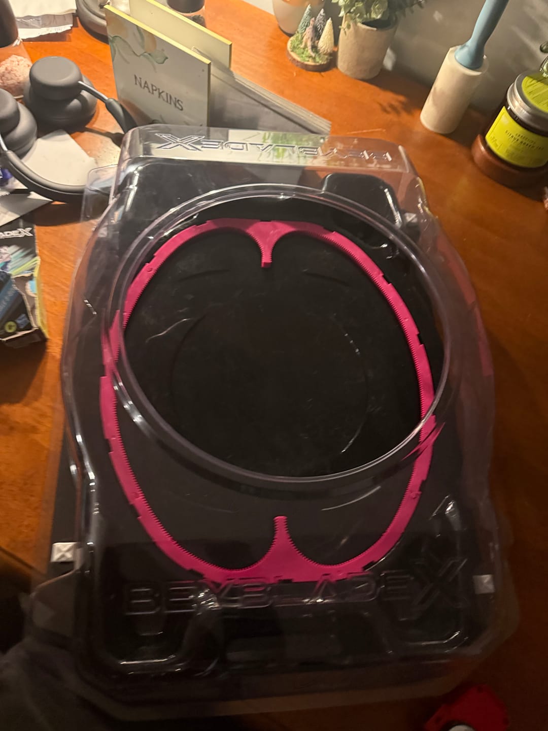Customer photo review of Takara Tomy Beyblade X BX-46 Infinity Stadium Battle Entry Set
