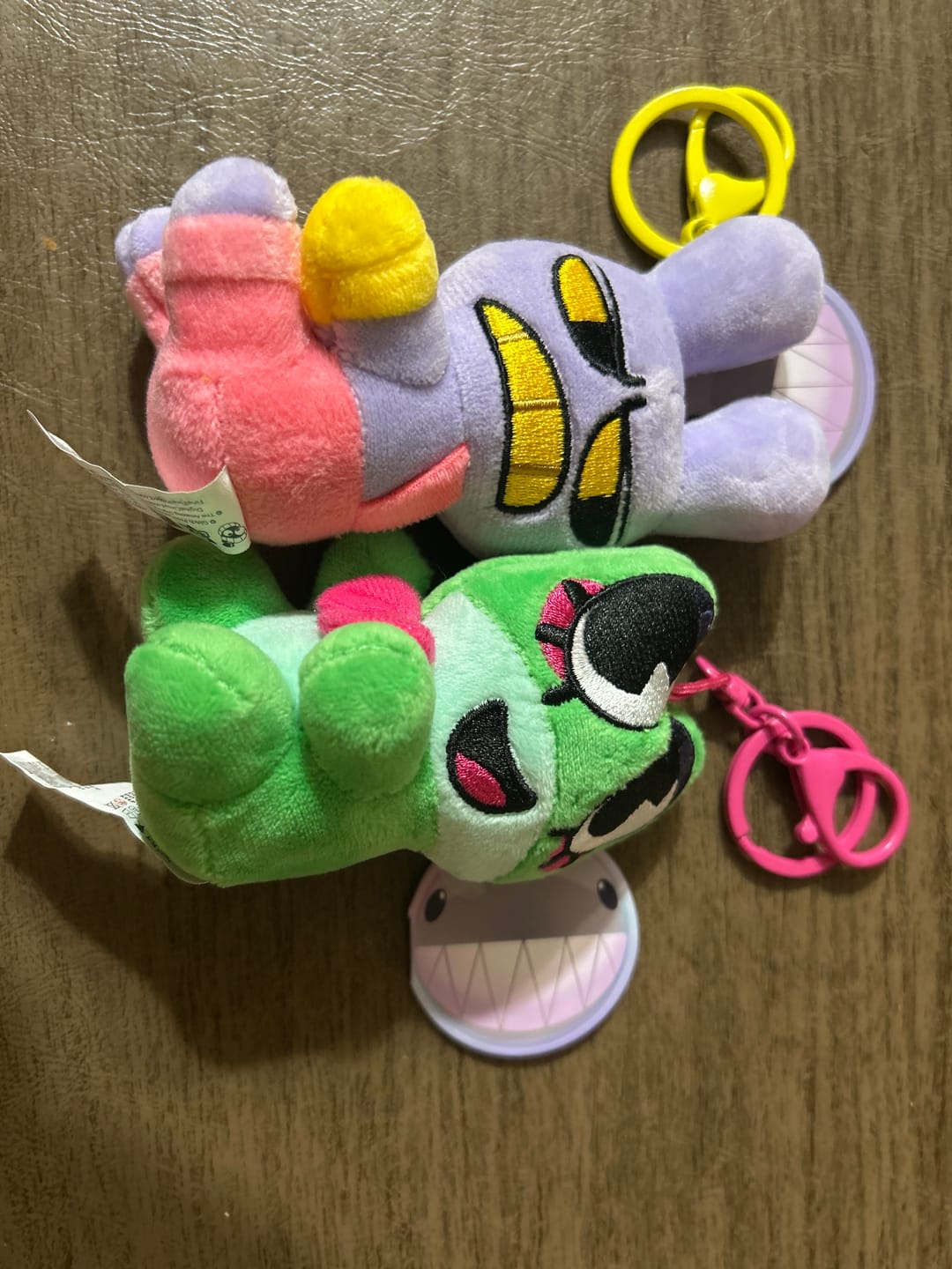 Customer photo review of Jax & Ribbit Magnetic Plush Keychains