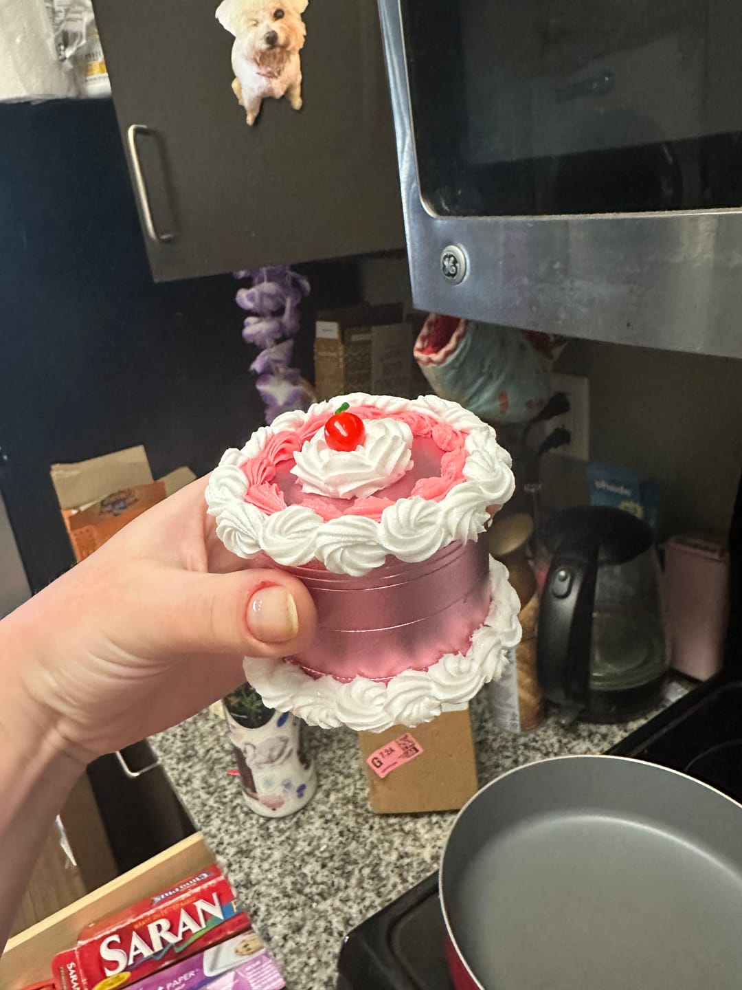 Customer photo review of CAKE GRINDER