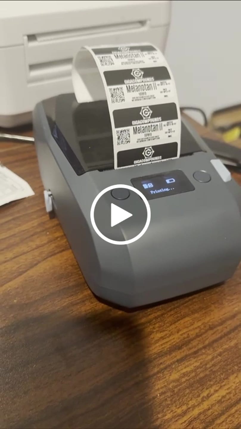 Customer video review of Thermal Transfer Label Printer Labels for M2, M3