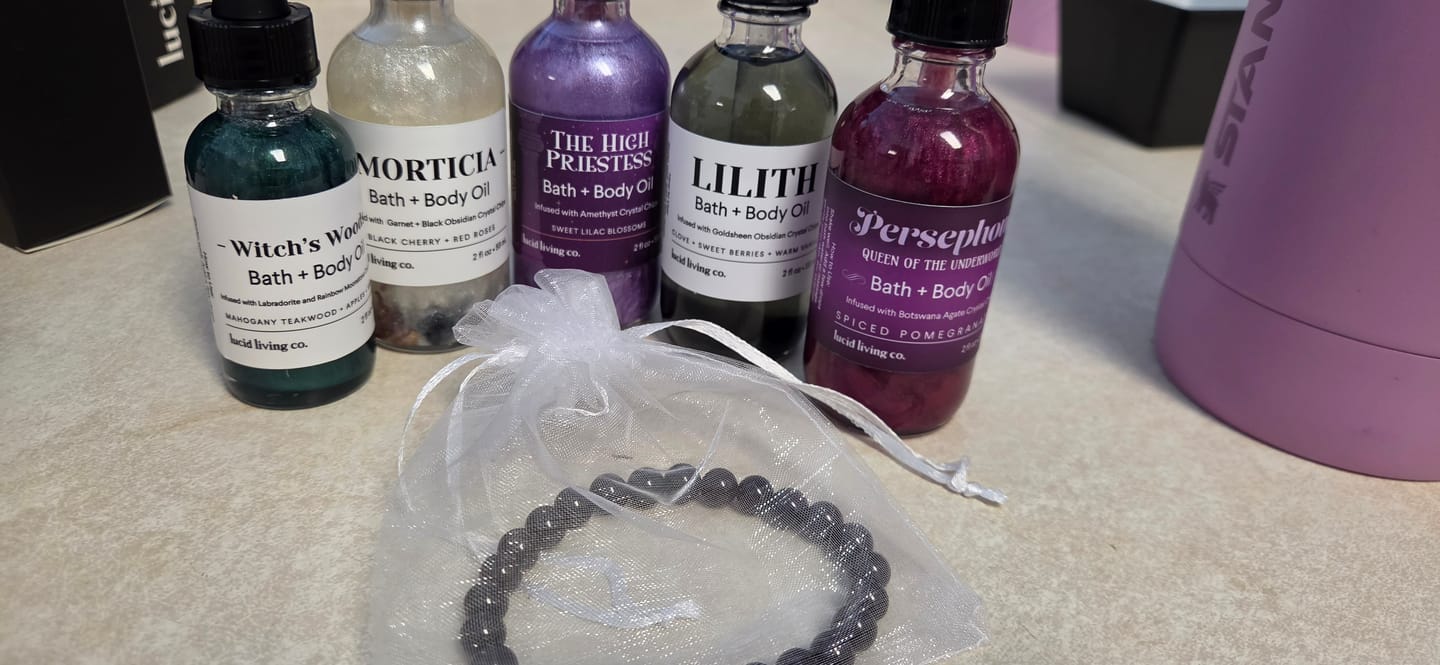 Customer photo review of Dark Goddess Bundle