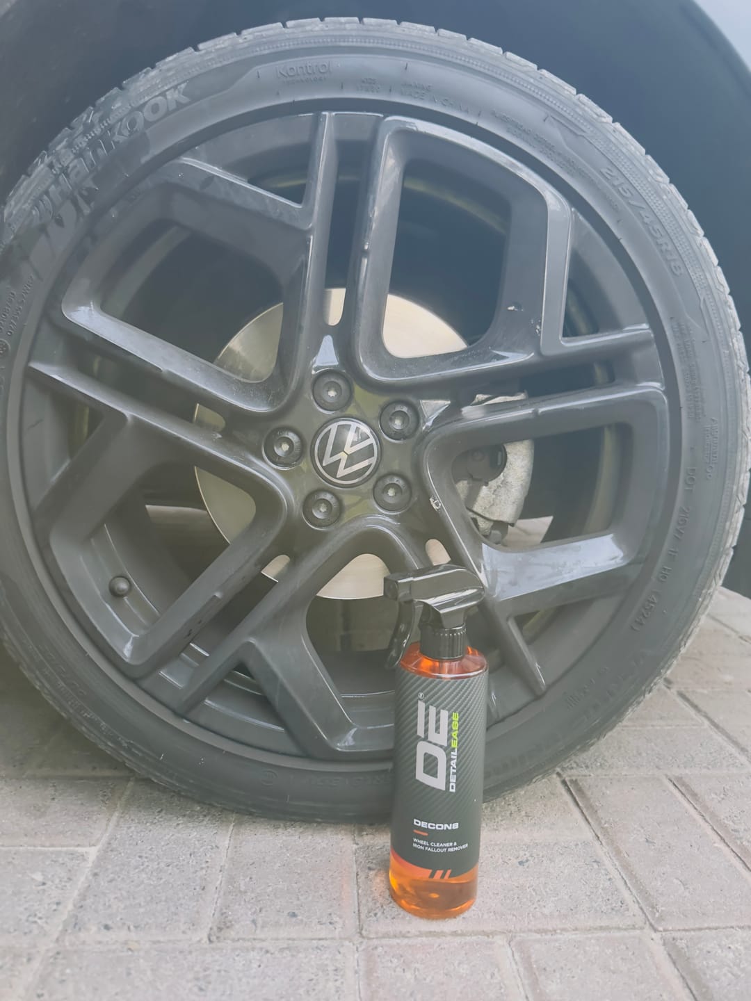 Customer photo review of Decon8 - Wheel Cleaner & Iron Fallout Remover