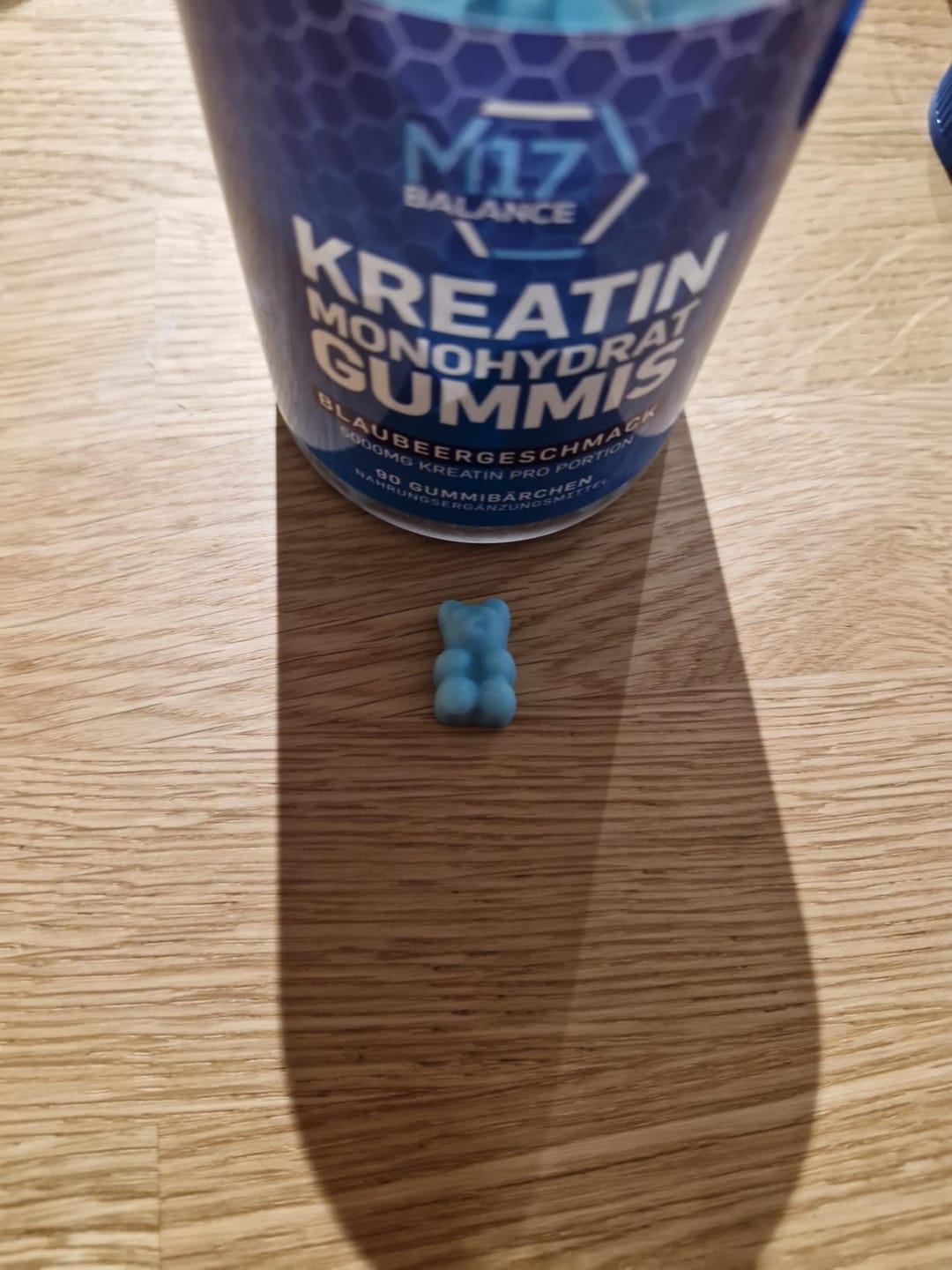 Customer photo review of Creatine Gummies – Raspberry