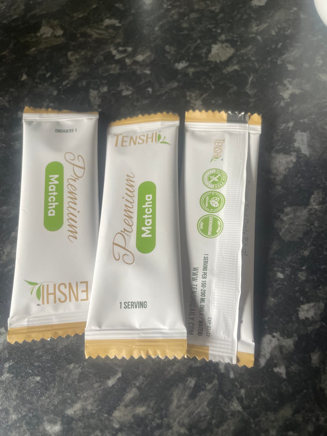 Customer photo review of Matcha Sample