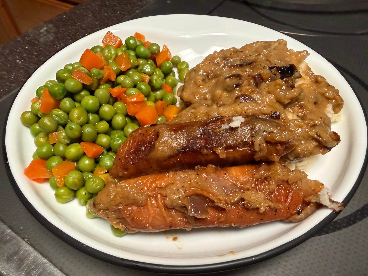 Customer photo review of Butcher-Minced Bangers (1 Pack)