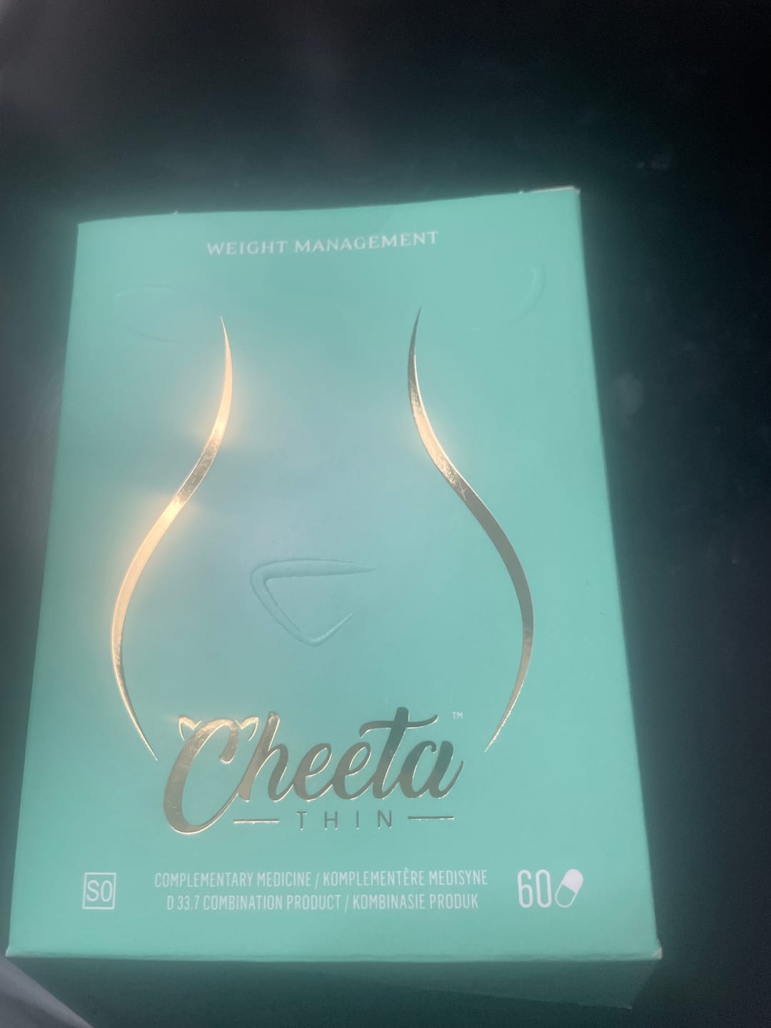 Customer photo review of CheetaThin® Weight Management