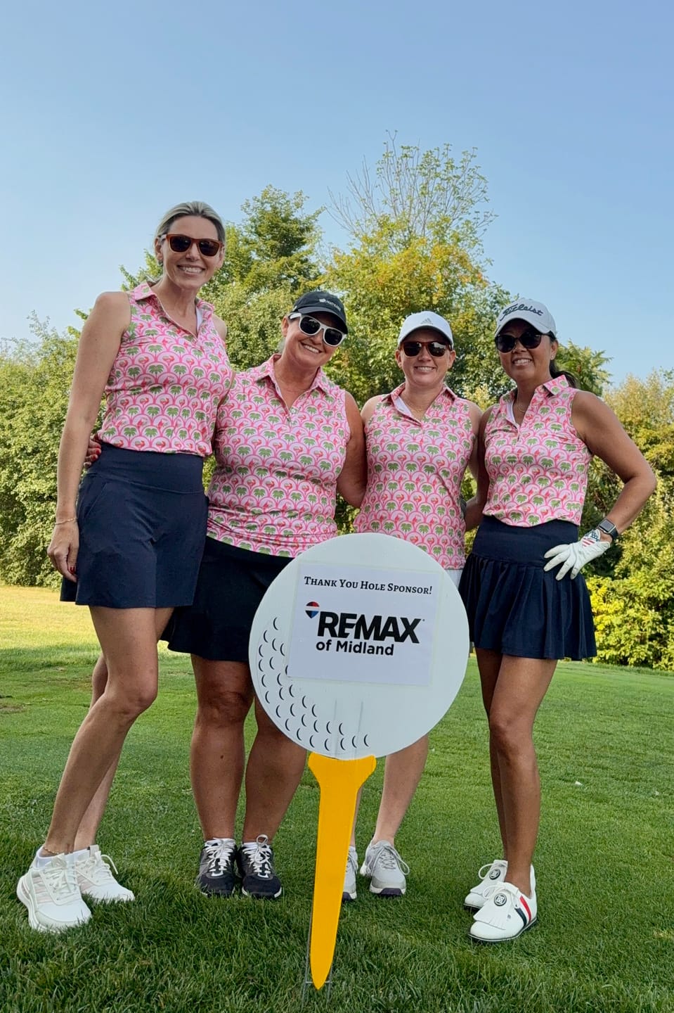 Customer photo review of Fairway Fiesta Women's Sleeveless Polo