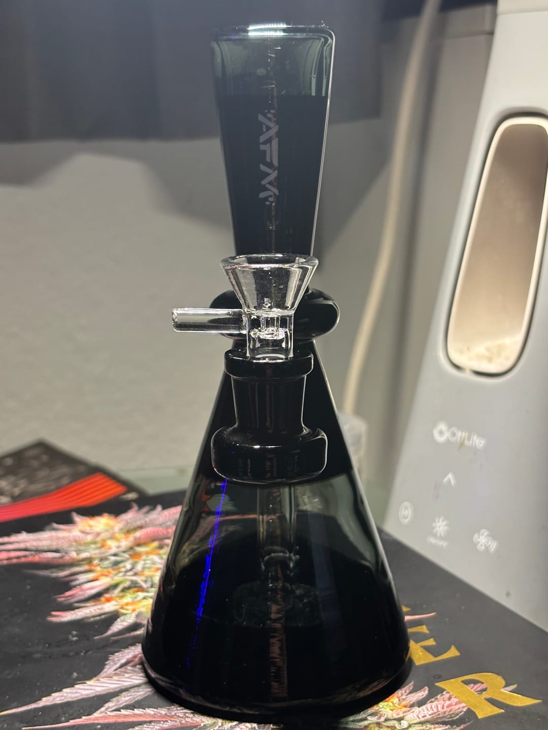 Customer photo review of 7.5" AFM Double Double Glass Mini Dab Rig