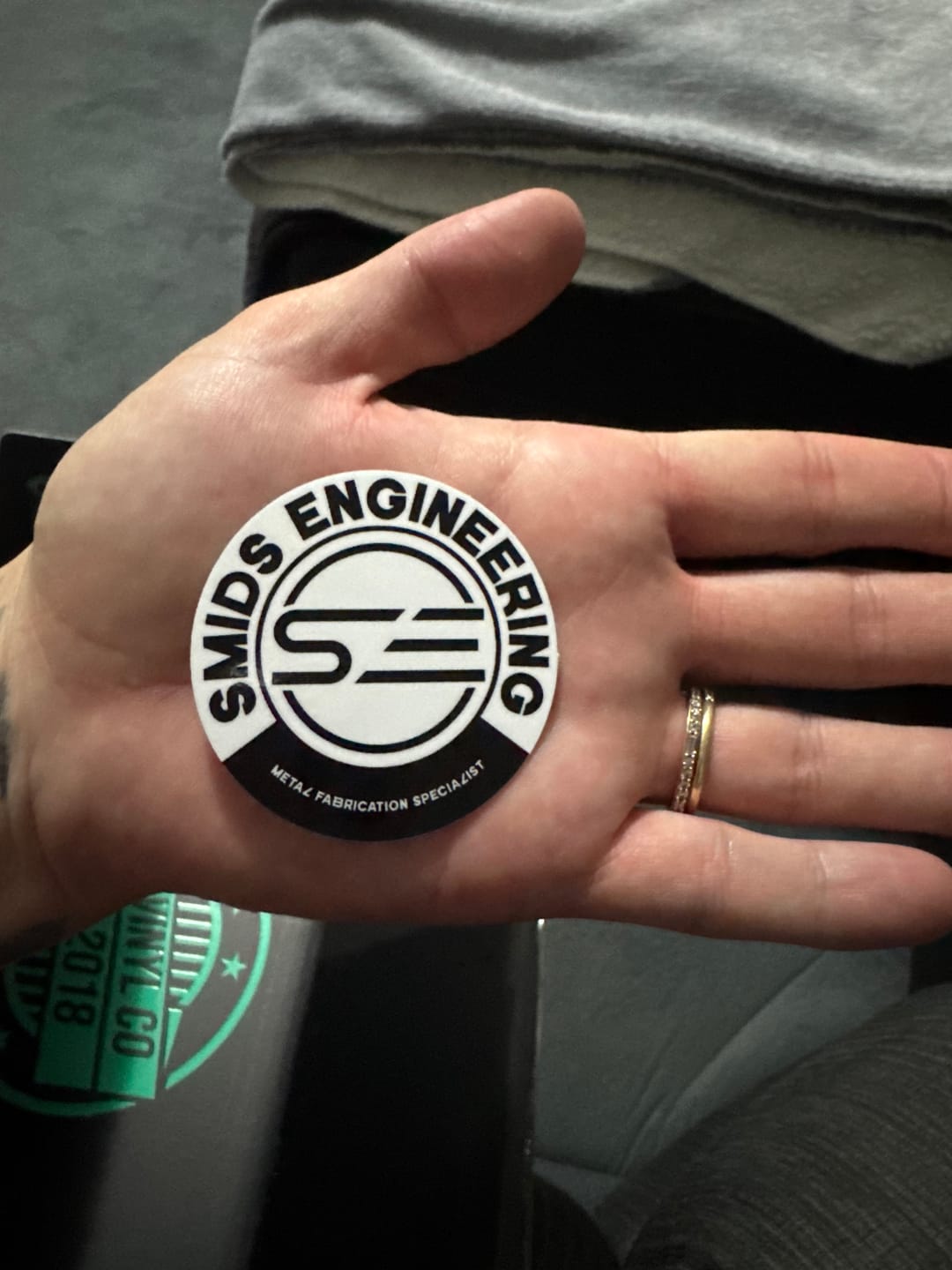 Customer photo review of Die Cut - Custom Stickers