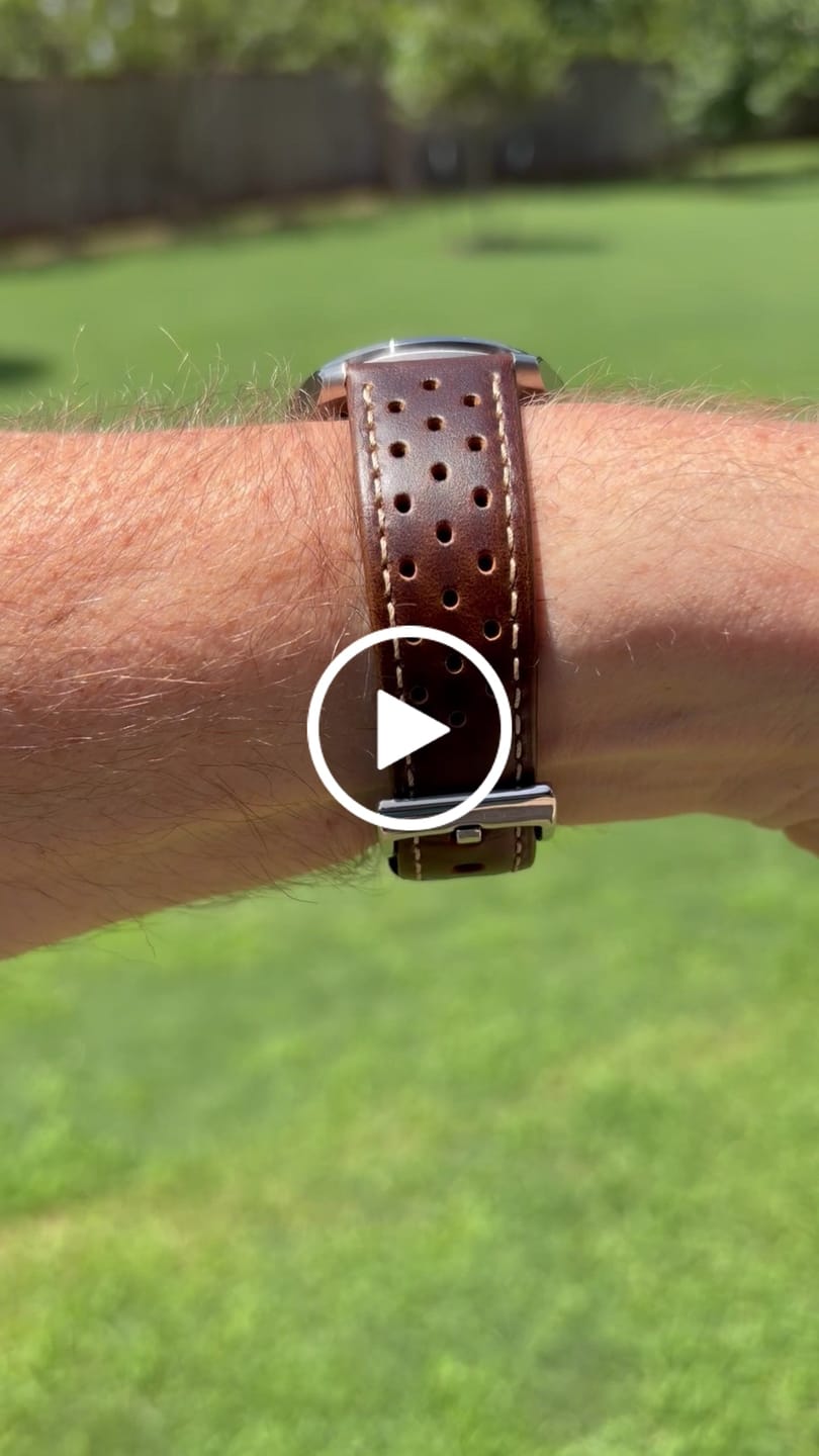 Customer video review of Leather Sport Grip - Code Brown