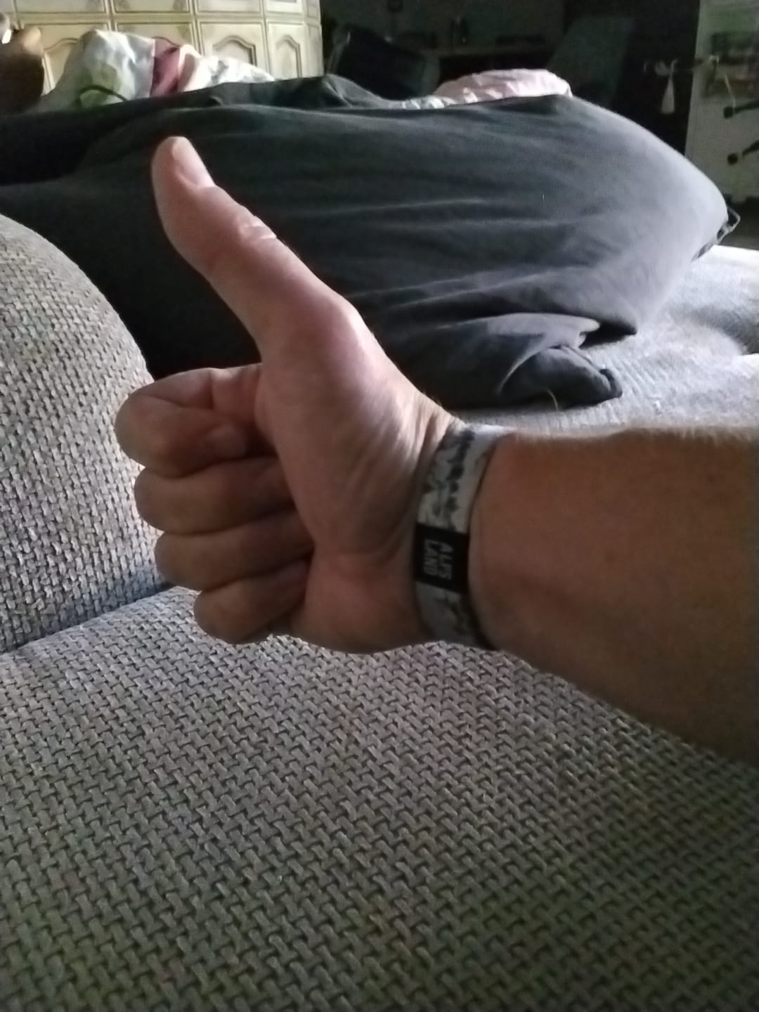 Customer photo review of Life is better in the Alps - Winter - Elastisches Armband