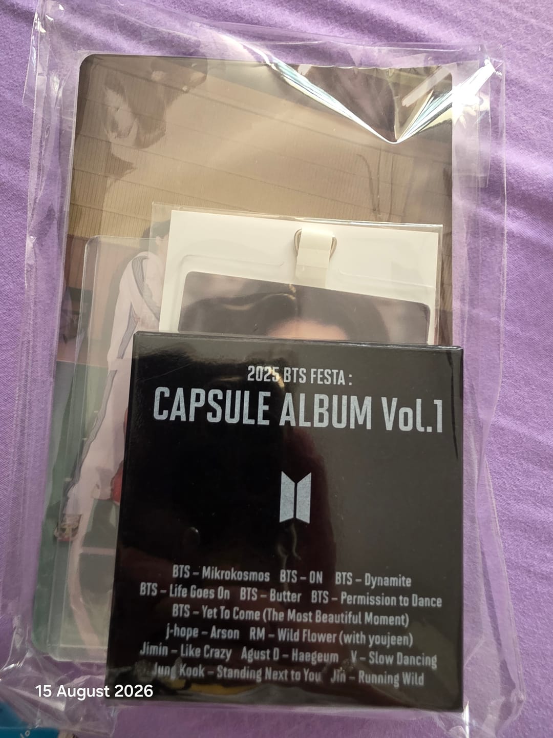 Customer photo review of BTS – 2025 BTS FESTA: Capsule Album Vol. 1