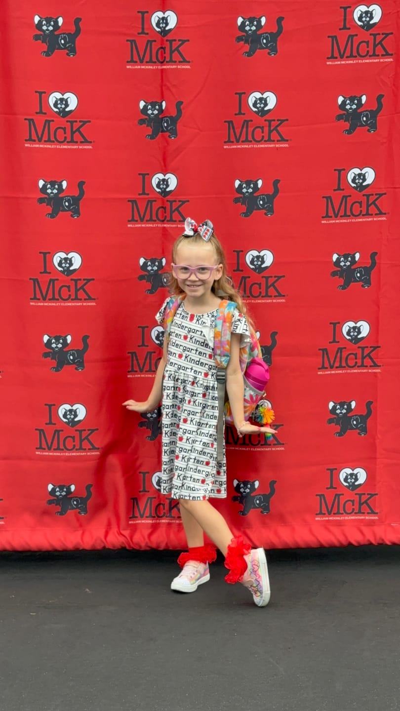 Customer photo review of Class Kutie Grade Level Dress - Pre-K to 5th Grade