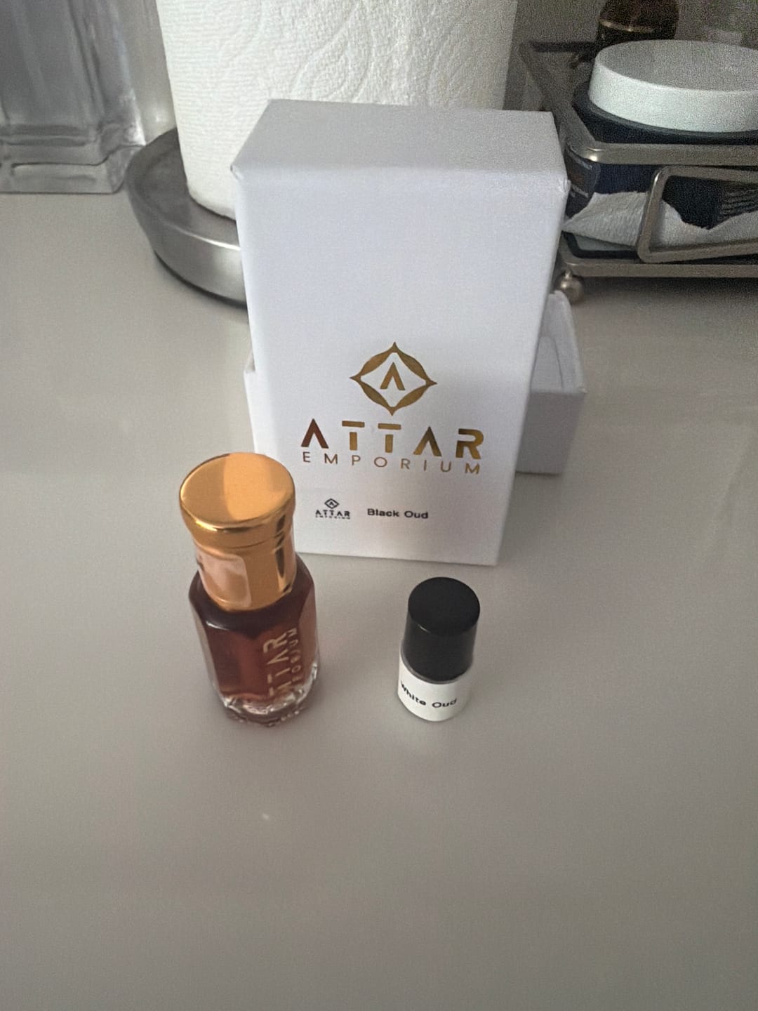 Customer photo review of Black Oud Attar Fragrance Oil -  Unisex