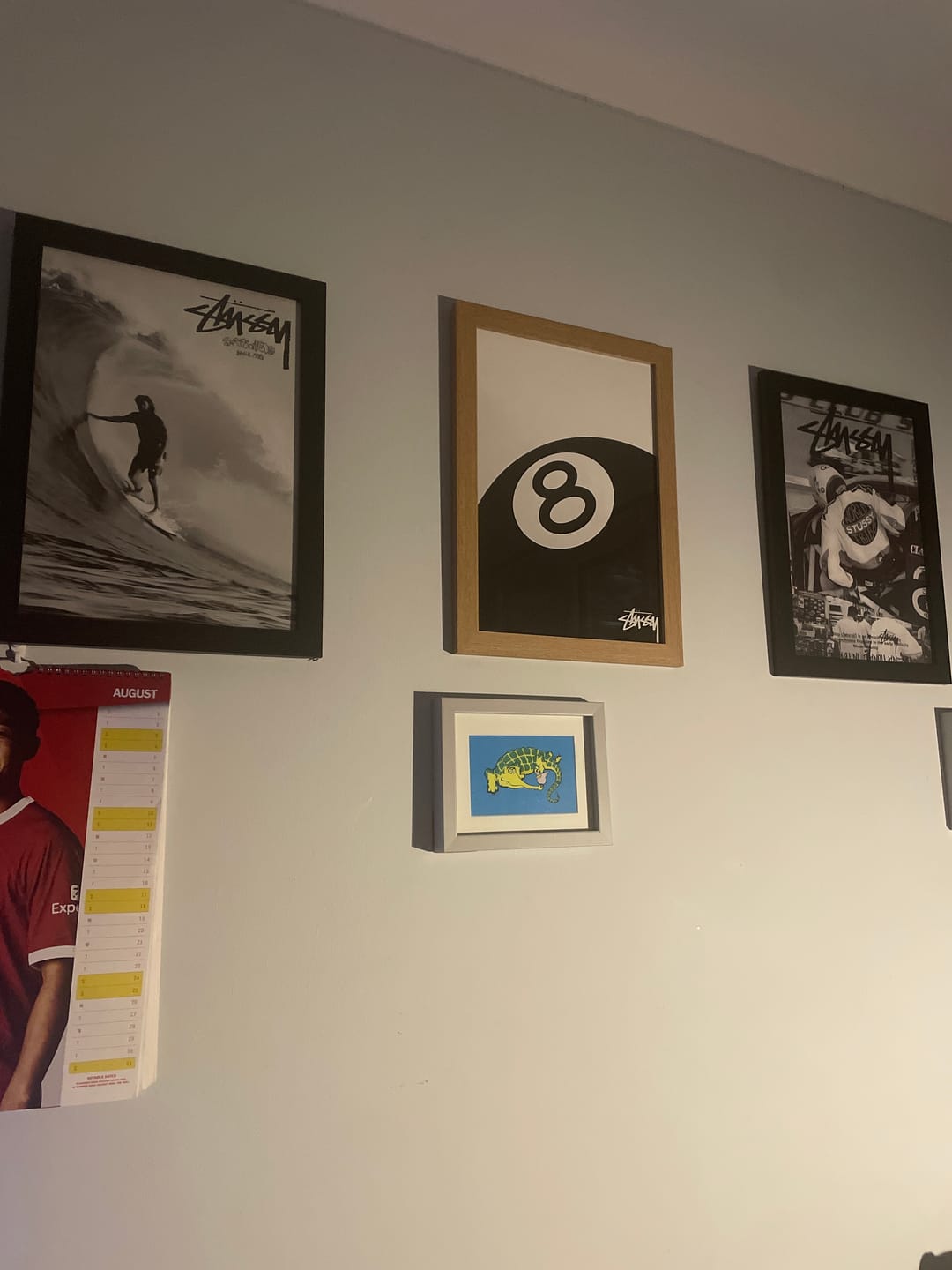 Customer photo review of Set of 3 Stussy Posters – Iconic Streetwear & Urban Art Prints