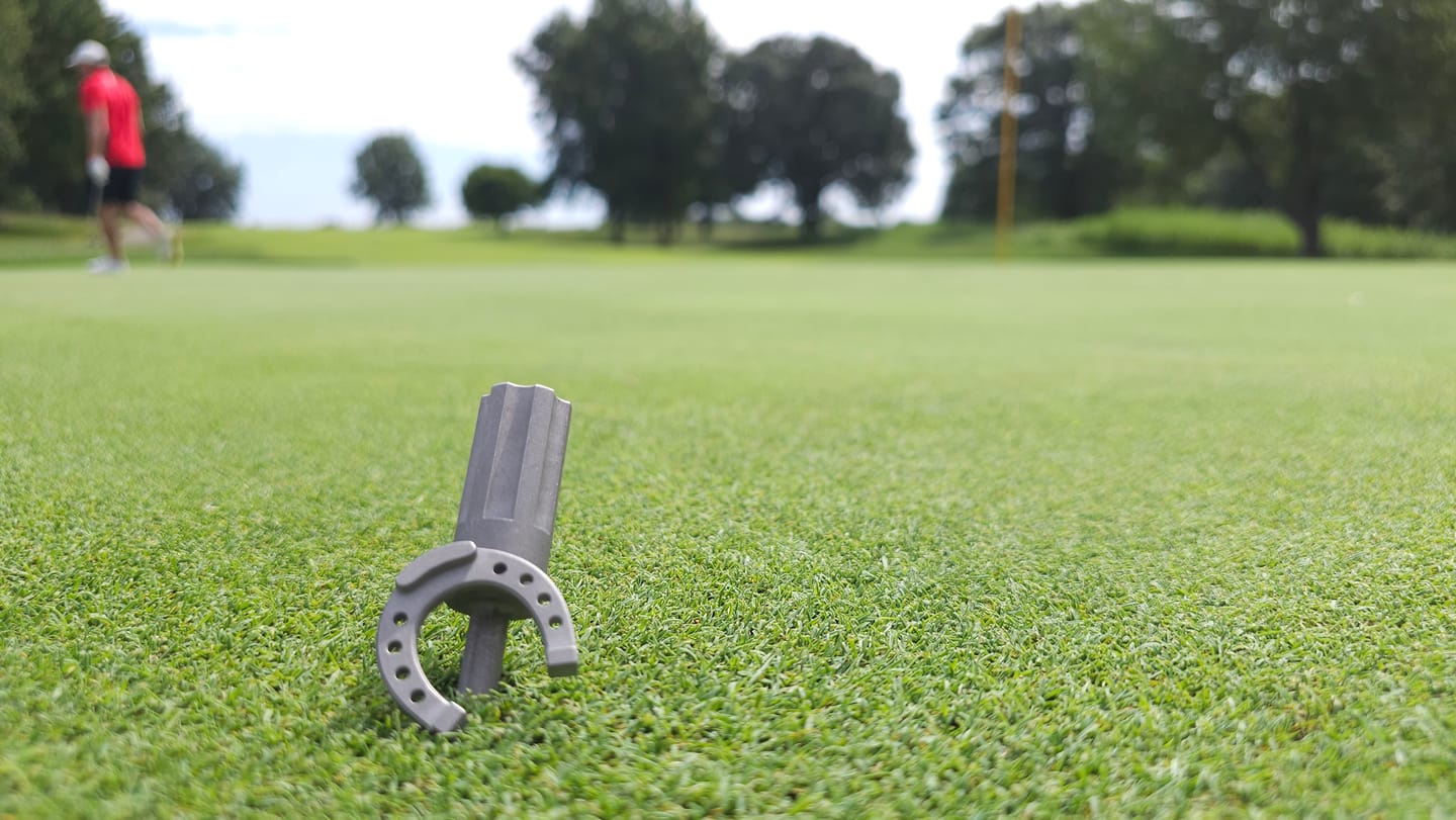 Customer photo review of PLAY BOLD LUCKY HORSESHOE MARKER - Stainless Steel