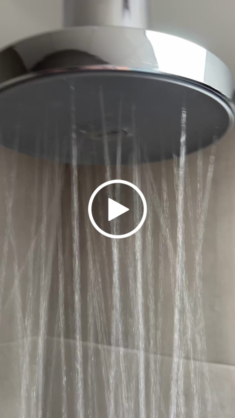 Customer video review of Ducha Purificadora Aguacero