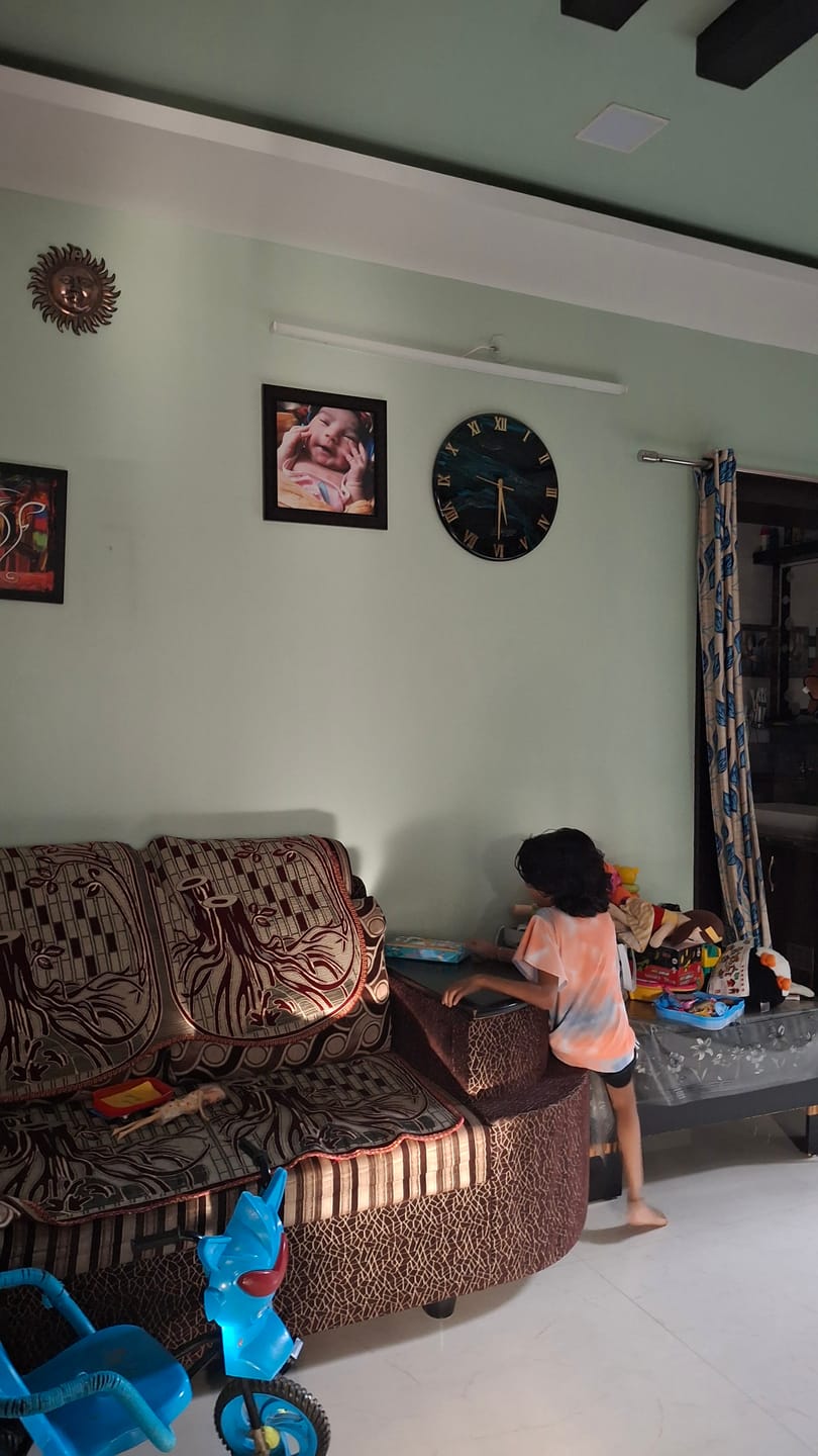 Customer photo review of Lush Forest Silent Clock