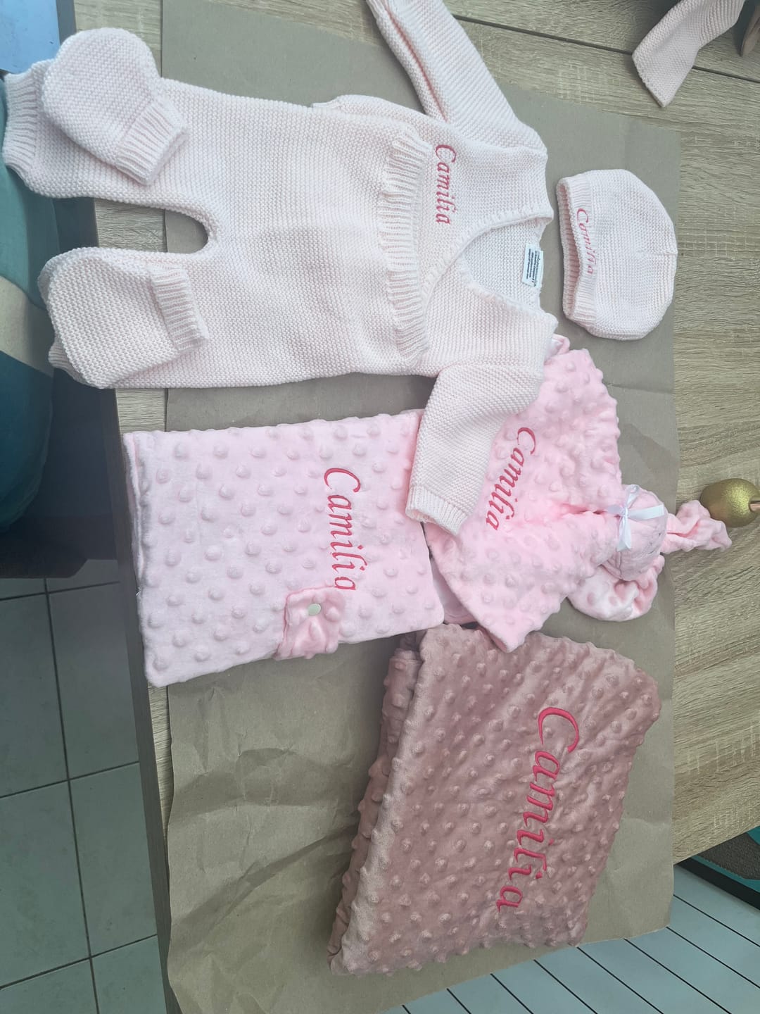 Customer photo review of Coffret naissance