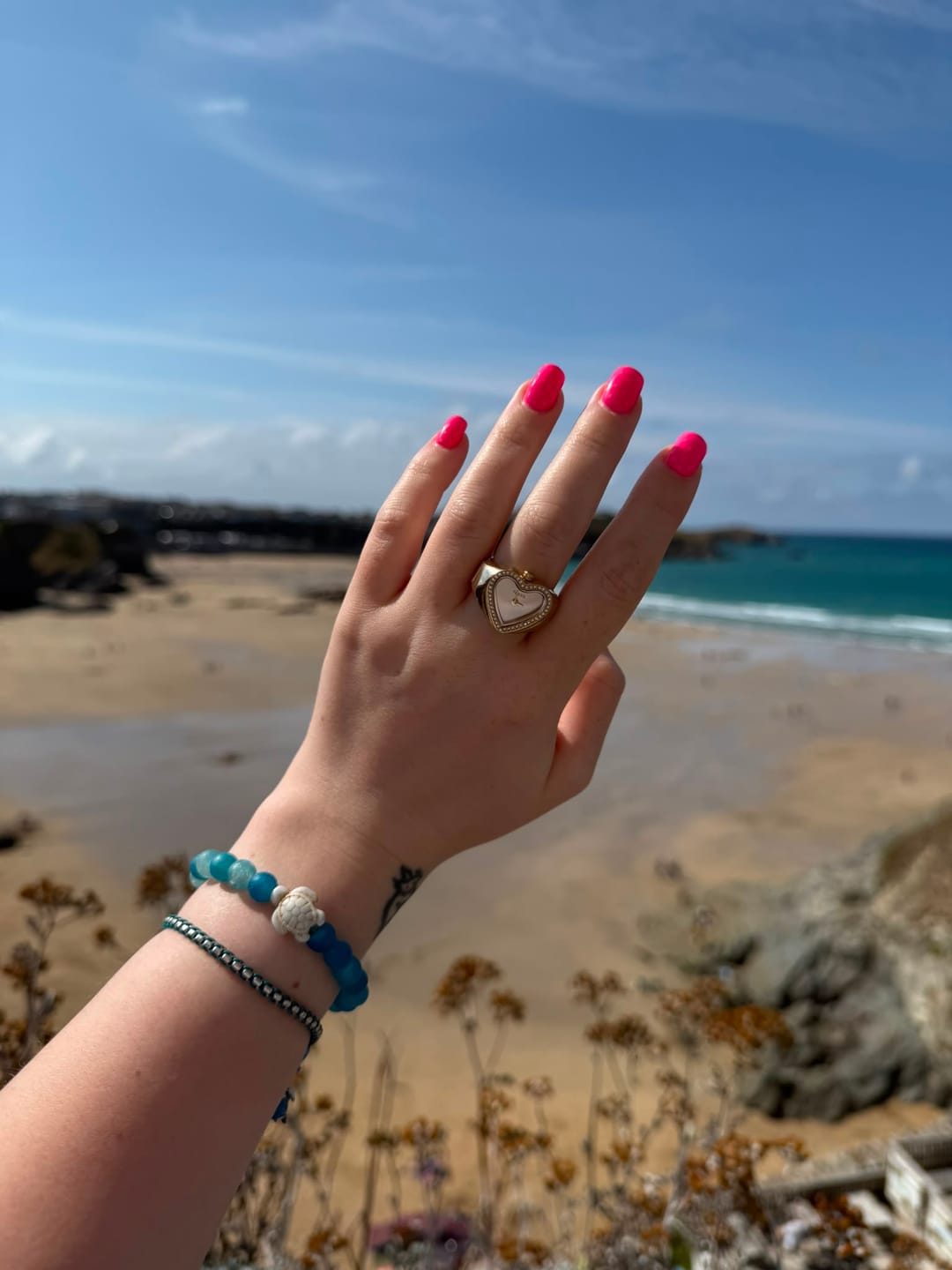 Customer photo review of The Journey Bracelet
