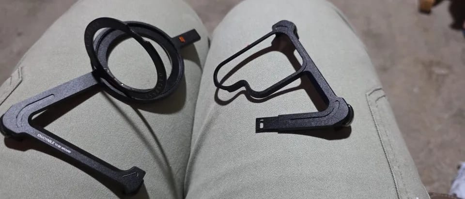 Customer photo review of Titanium Frameless Case for Z Fold & Ultra Series