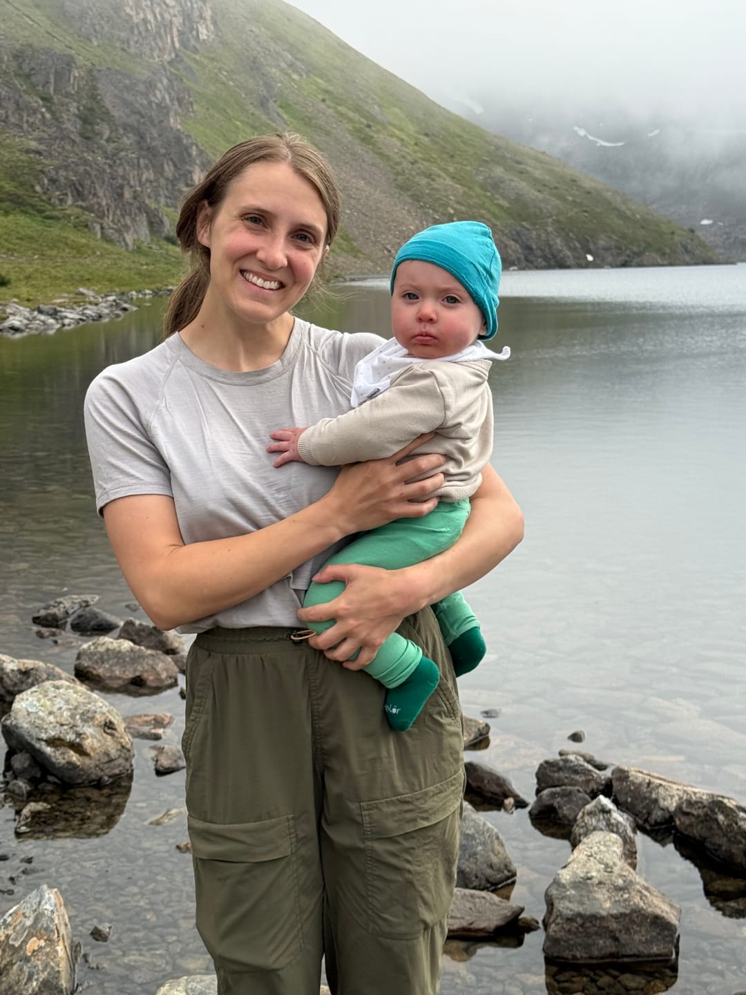 Customer photo review of Natural Fiber Trail Socks — 2 Pack