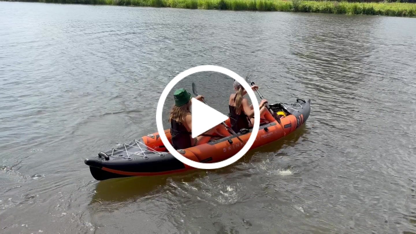 Customer video review of SKINHAWK 2ER PRESTIGE KAJAK 400 CM ORANGE