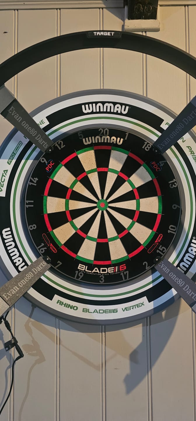 Customer photo review of Winmau - Advance Dartboard Surround