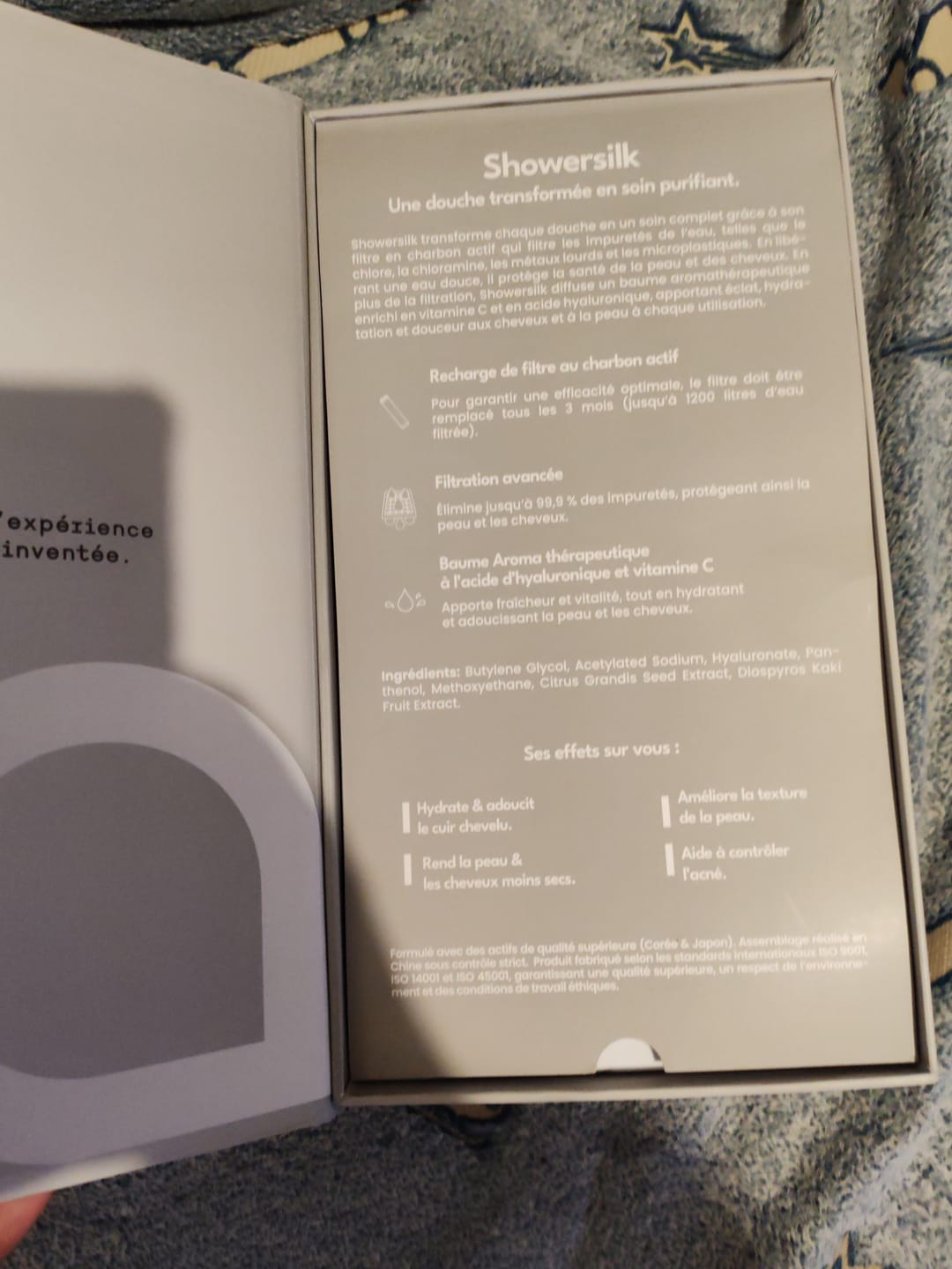 Customer photo review of Showersilk| Filtre de douche