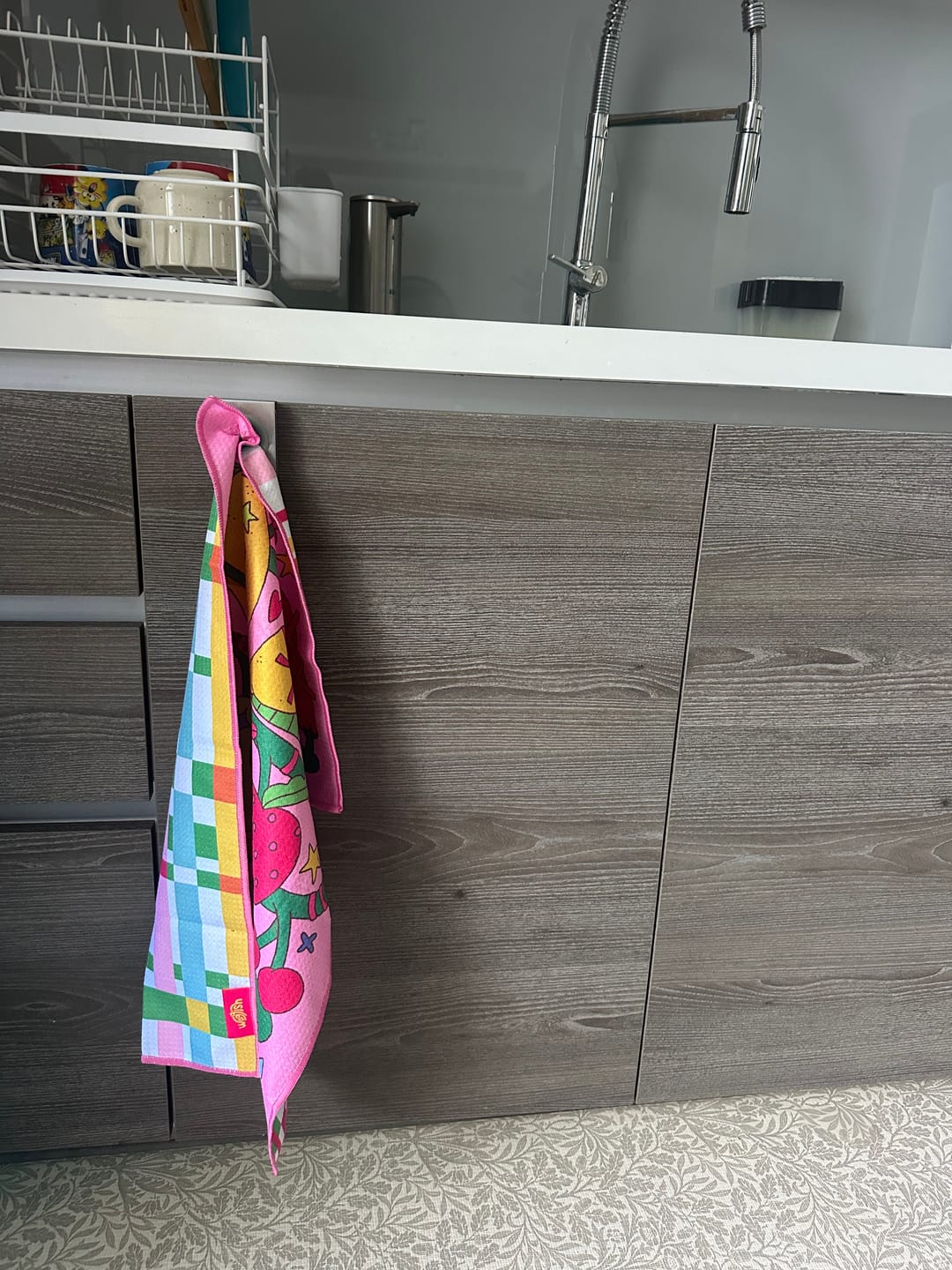 Customer photo review of What's Cooking? Kitchen Towel