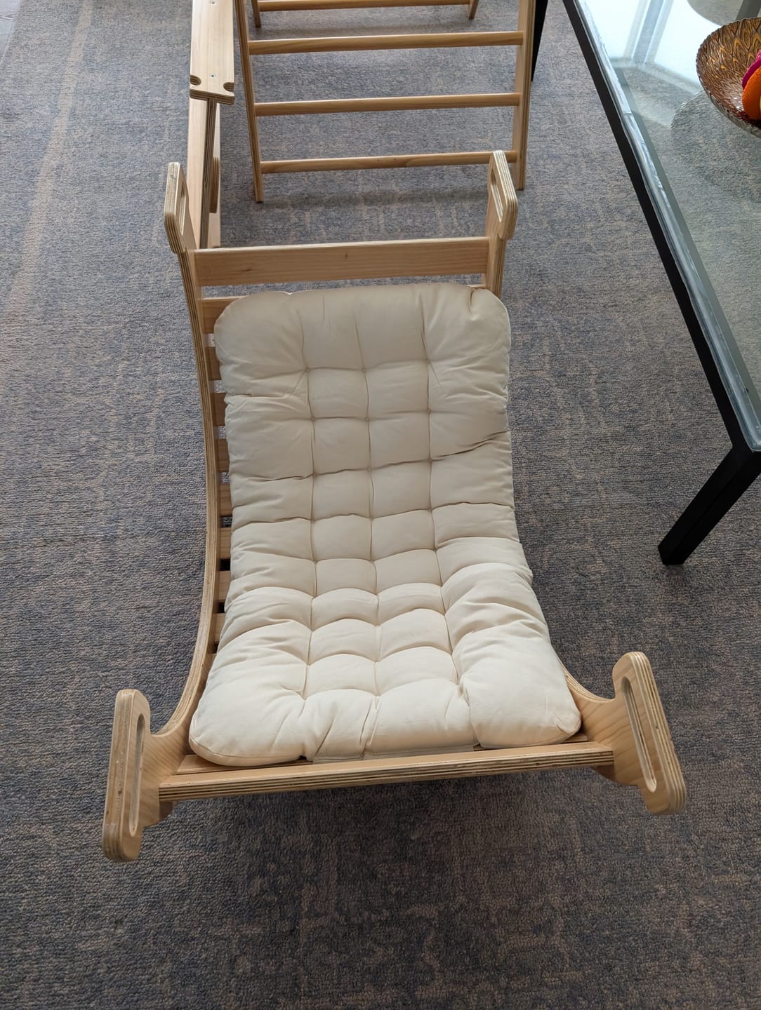 Customer photo review of Thick Cushion for our Hazel Rocker - Rocker Not Included