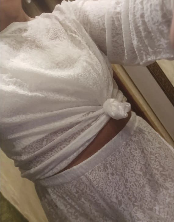 Customer photo review of Lace Longsleeve