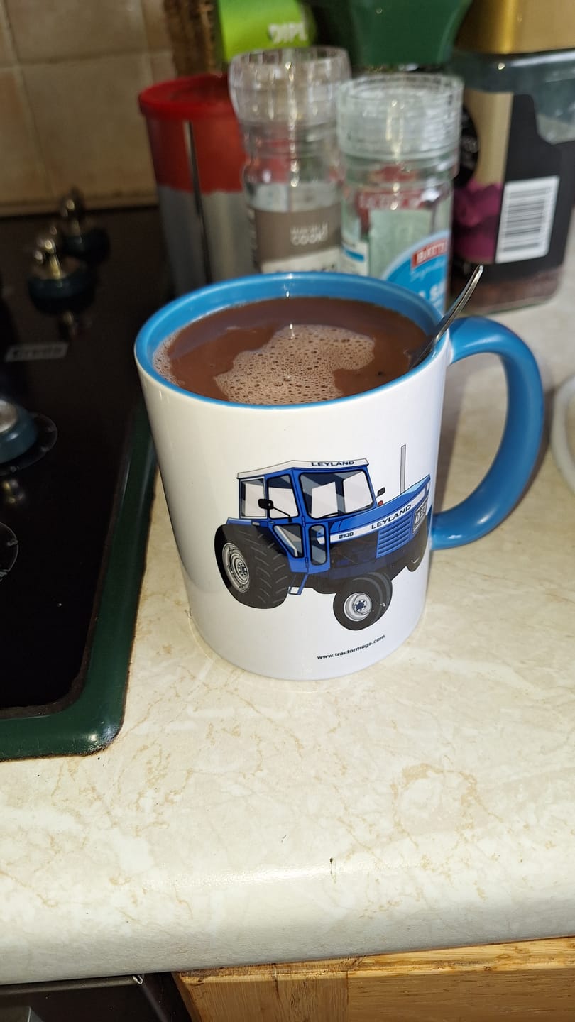 Customer photo review of JCB 3D Working | Mug with Colour Inside